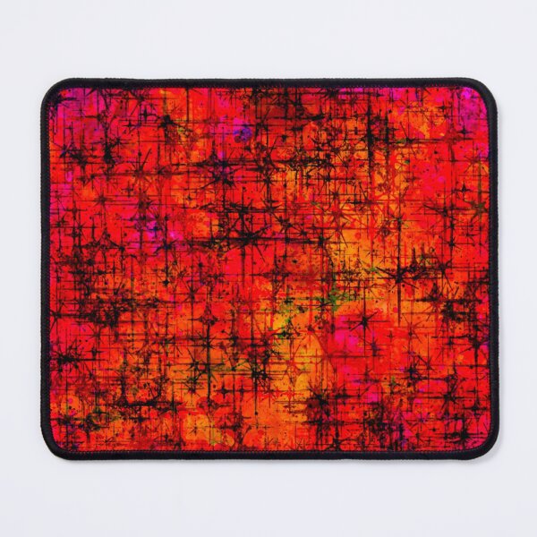 Item preview, Red firestorm Tie Dye Crush red and orange pattern designed and sold by LJWDesigns.
