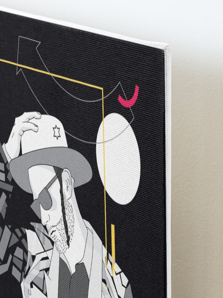 Alternate view of Think - Jewish Pop Art Mounted Print