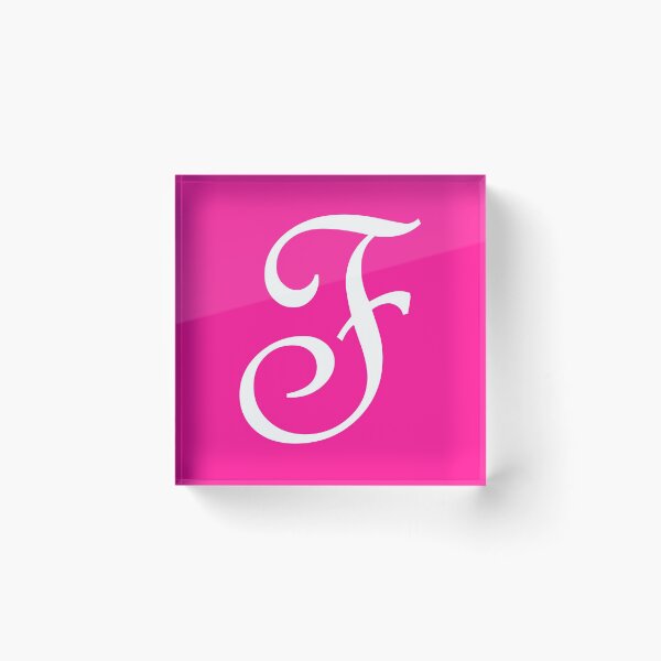 Item preview, Letter F Capital Alphabet Girls Birthday designed and sold by Shariss.