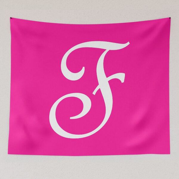 Item preview, Letter F Capital Alphabet Girls Birthday designed and sold by Shariss.