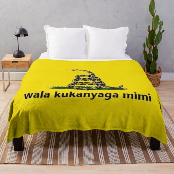 Item preview, bendera ya kiswahili gadsden (Swahili Gadsden Flag) designed and sold by JonathanR1994.