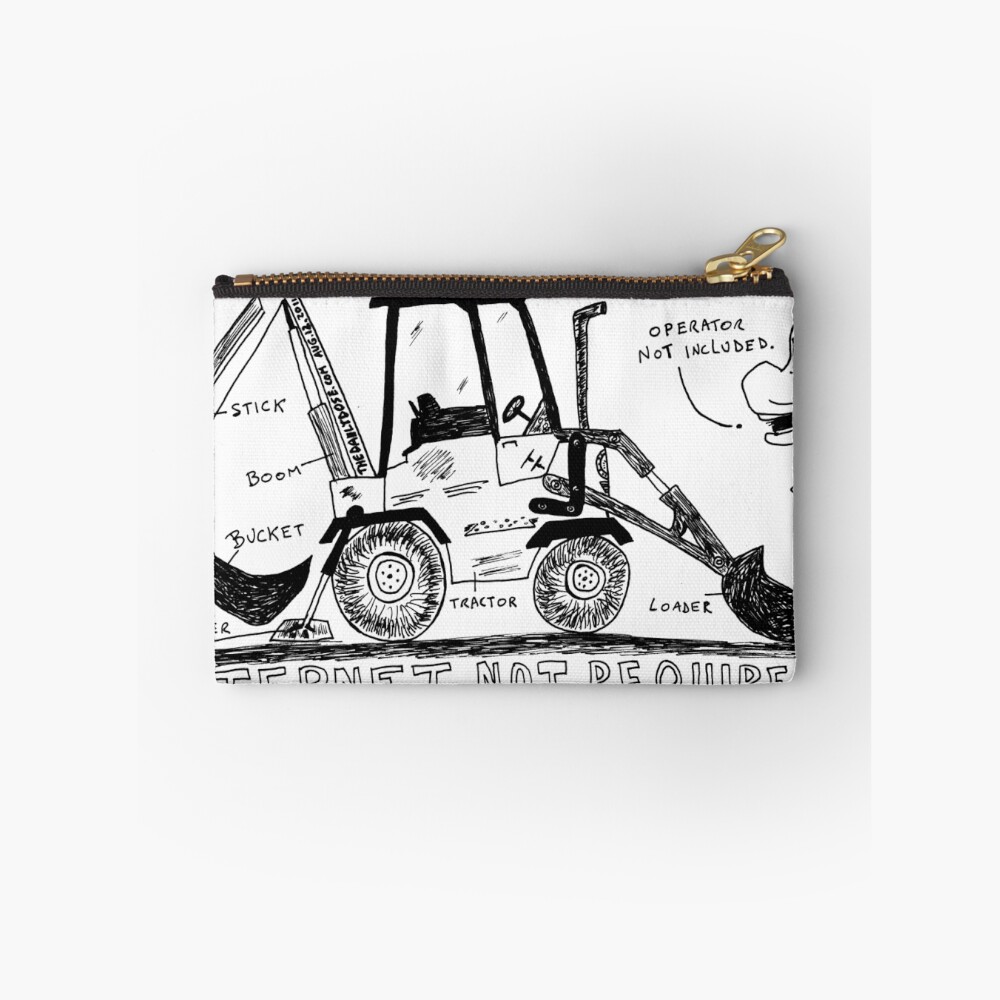 Item preview, Zipper Pouch designed and sold by bubbleicious.