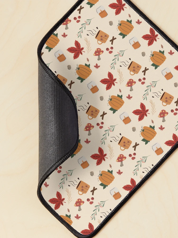 Thumbnail 2 of 5, Mouse Pad, Fall Pattern designed and sold by Basic  Beach.