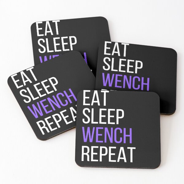 Item preview, Eat Sleep WENCH Repreat Renaissance Festival/Faire Design designed and sold by Candlewood Museum & Gift Shoppe.
