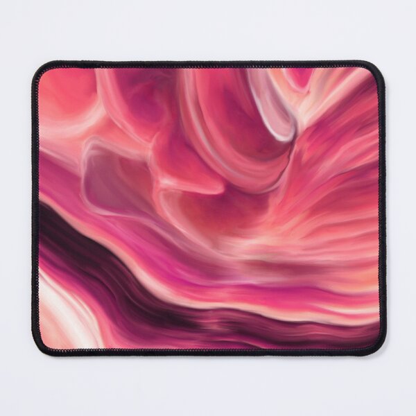 Item preview, Red Agate Oil Painting abstract designed and sold by k9printart.