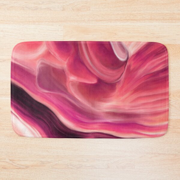 Item preview, Red Agate Oil Painting abstract designed and sold by k9printart.