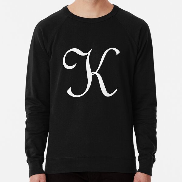 Letter K Capital Alphabet Birthday Gift