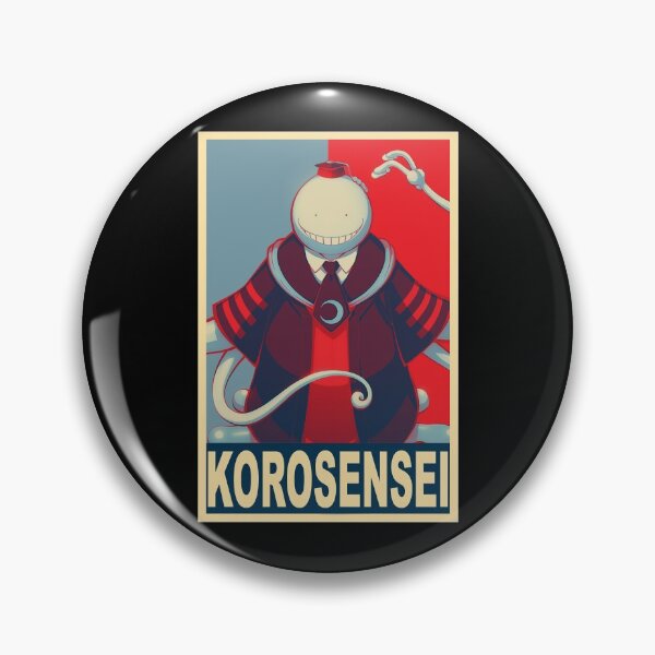 Item preview, Koro sensei blue and red poster designed and sold by KeenerJohnEd.