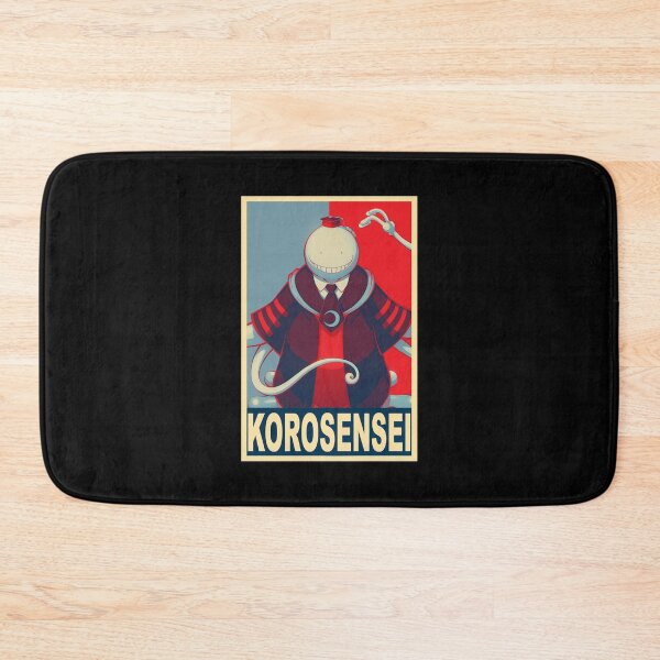 Item preview, Koro sensei blue and red poster designed and sold by KeenerJohnEd.