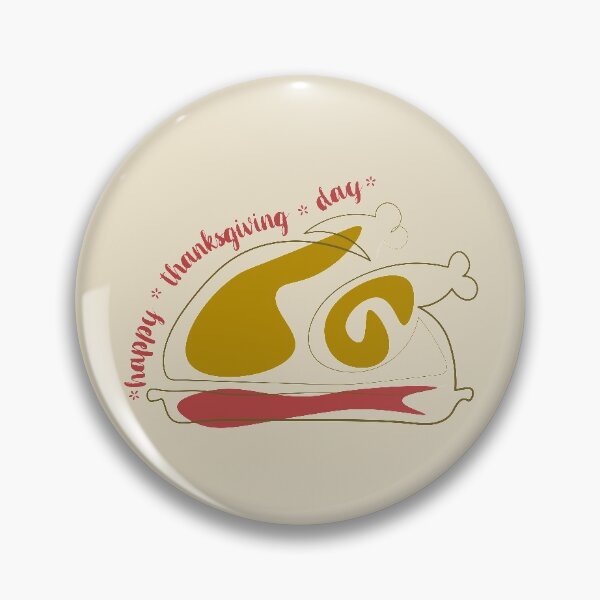 Item preview, Thanksgiving turkey lettering Happy Thanksgiving Day designed and sold by CutieBlue.