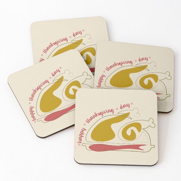 Item preview, Thanksgiving turkey lettering Happy Thanksgiving Day designed and sold by CutieBlue.