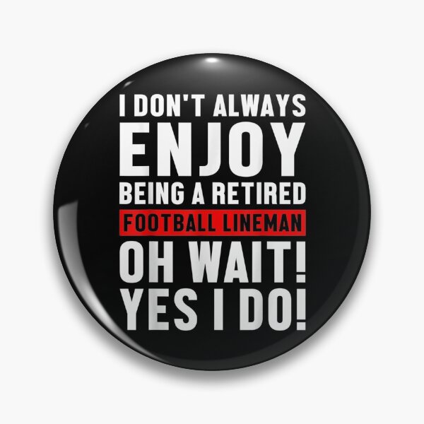 Item preview,  Lineman Retired Offensive Defensive Player designed and sold by lindafrances.