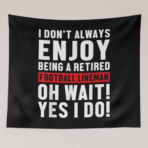 Item preview,  Lineman Retired Offensive Defensive Player designed and sold by lindafrances.