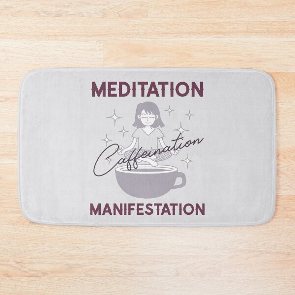 Item preview, Meditation, Caffeination, Manifestation designed and sold by LKDesigns24.