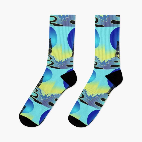 Item preview, Glastonbury Tor Blu designed and sold by Silvia Galliani.