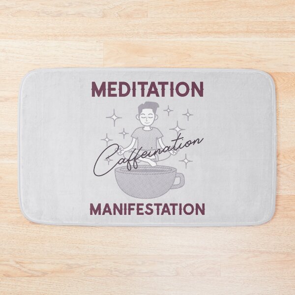 Item preview, Meditation, Caffeination, Manifestation designed and sold by LKDesigns24.