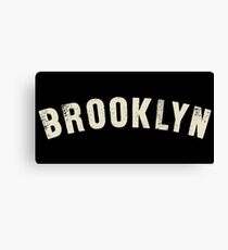BROOKLYN LETTERPRESS Canvas Print