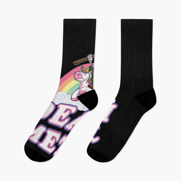 Item preview,  Death Metal Rock Music Rainbow Grim Reaper Unicorn designed and sold by lindafrances.