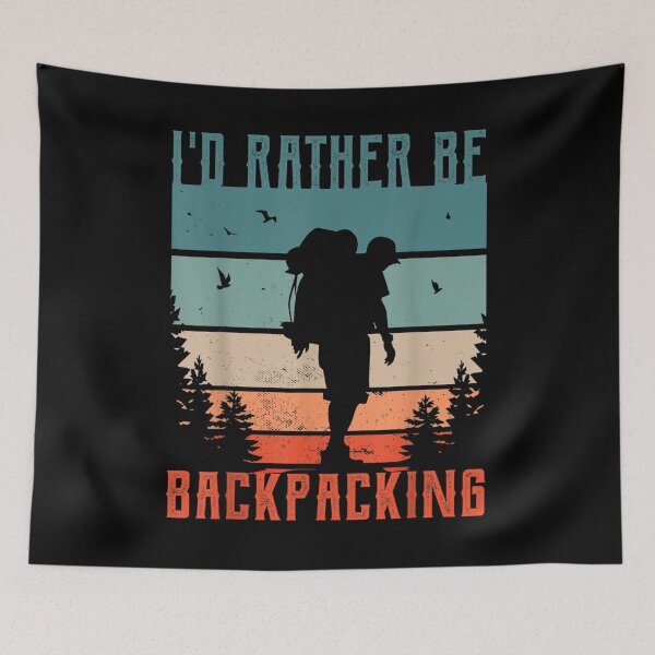 Item preview,  Rather Backpacking For Backpacker Camping Backpack designed and sold by lindafrances.