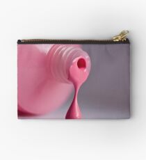 dripping pink Studio Pouch
