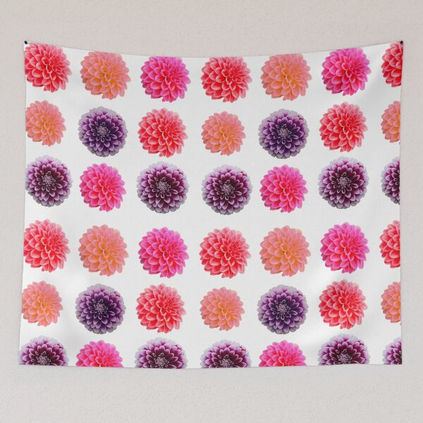 Item preview, Beautiful colourful dahlia flower spring bloom floral theme designed and sold by TheSeasonalYard.
