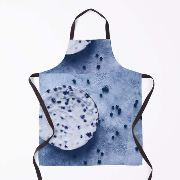 Artikelvorschau, Fotografik: Blaubeer-Käsekuchen, gemalter Hintergrund entworfen und verkauft von GrayCatGraphics.
