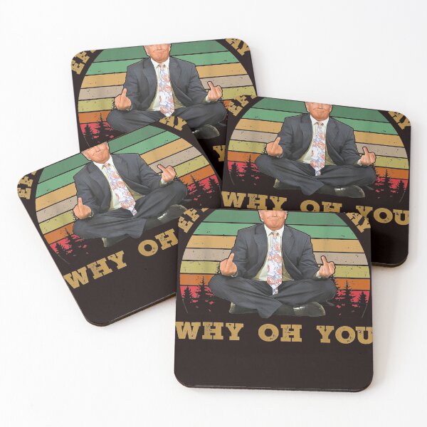 Item preview, Trump Eff You See Kay Why Oh Yo.u Yoga Retro Vintage designed and sold by DonetTrent.