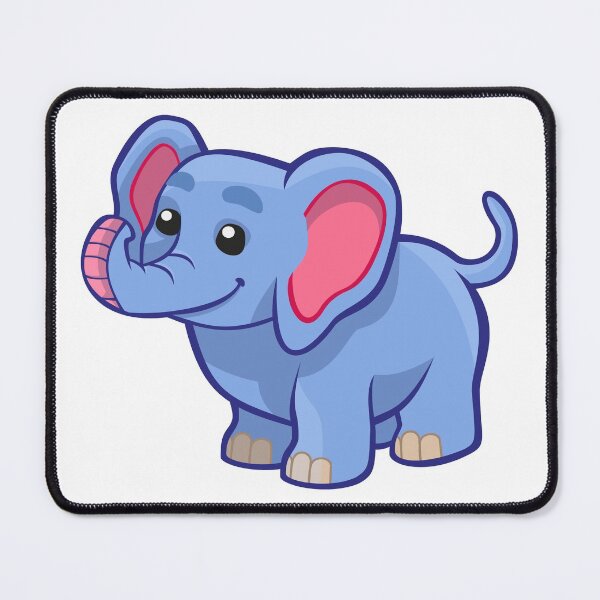 Item preview, Little blue elephant designed and sold by fourretout.