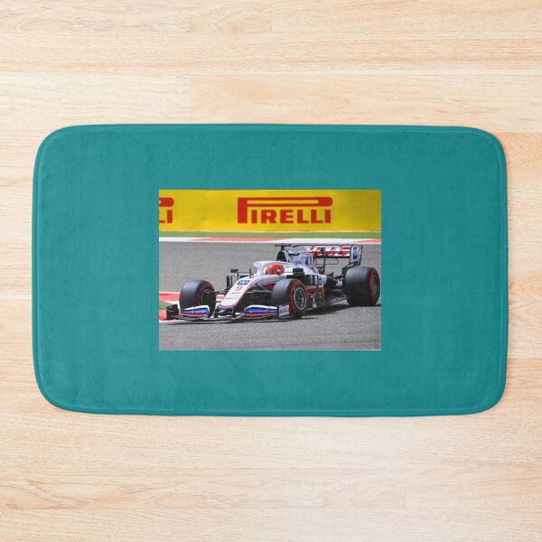 Item preview, Nikita Mazepin racing his 2021 F1 car   designed and sold by Billeresque99.