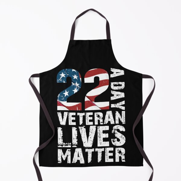 Item preview, 22 a day veteran lives matter designed and sold by AEGMEDIA.