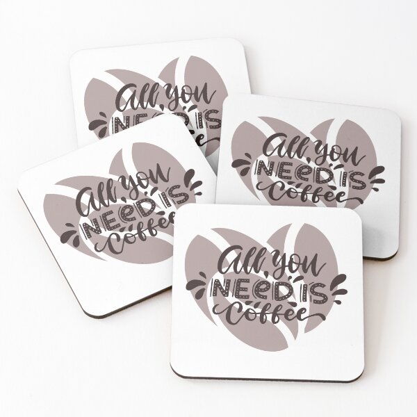 Item preview, All you need is coffee - cute coffee design designed and sold by Hanger52.