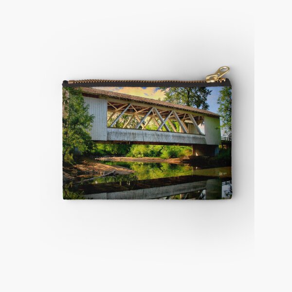 Item preview, Larwood Covered Bridge designed and sold by Charles & Patricia   Harkins ~ Picture Oregon.