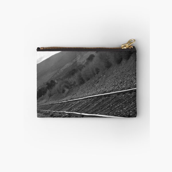Item preview, Railroad Tracks Down The Line Black and White designed and sold by Bo Insogna.
