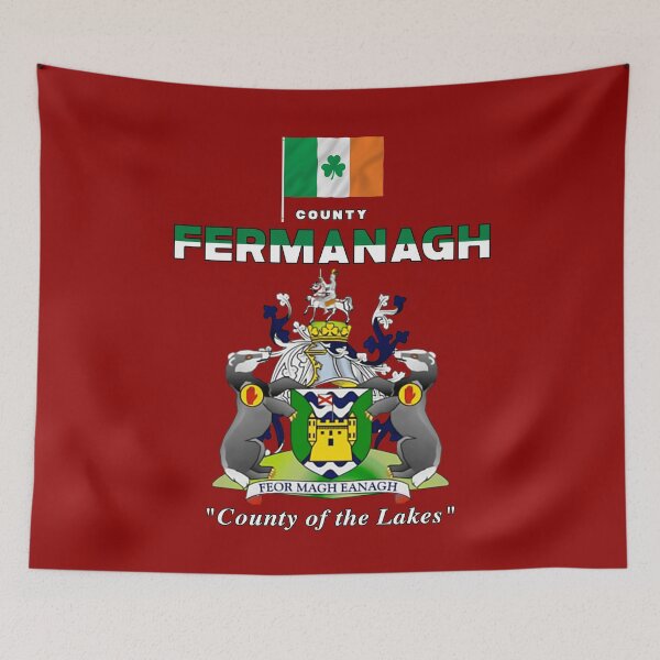 Item preview, COUNTY FERMANAGH IRELAND - OFFICIAL CREST designed and sold by CathalDevlin.