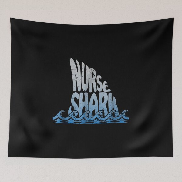 Item preview,  Nurse Shark Fin Trendy Fishing Design designed and sold by lindafrances.