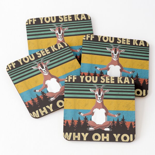 Item preview, Vintage Eff You See Kay Skull Goat Why Oh You designed and sold by DonetTrent.