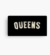 QUEENS LETTERPRESS Canvas Print