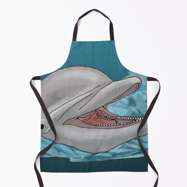 Item preview, Smiling Dolphin in Water designed and sold by BunnyBizarre.