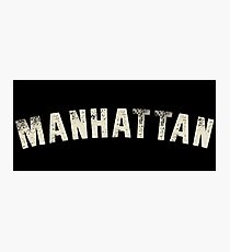 MANHATTAN LETTERPRESS Photographic Print