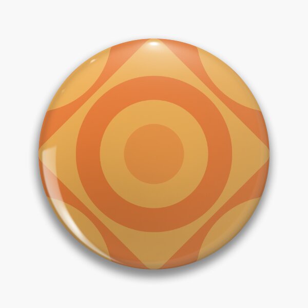Item preview, Geometric Pattern: Rondel Diamond: Citrus designed and sold by Red Wolf.