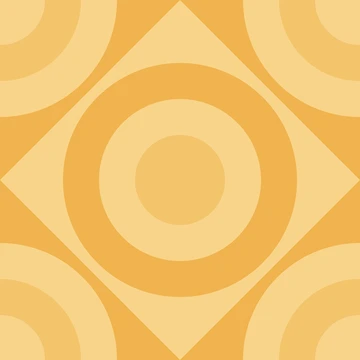 Artwork thumbnail, Geometric Pattern: Rondel Diamond: Lemon by Red Wolf