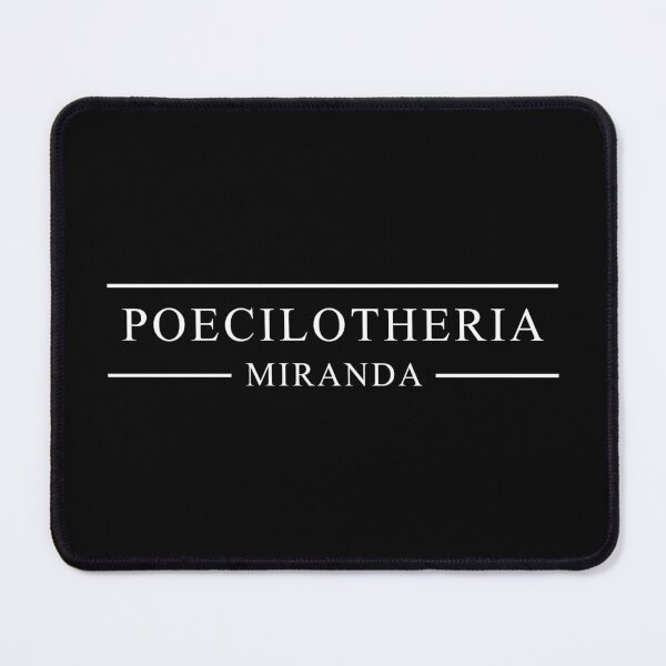 Item preview, Poecilotheria miranda ornament tarantula spider latin name scientific text designed and sold by Avicularious.