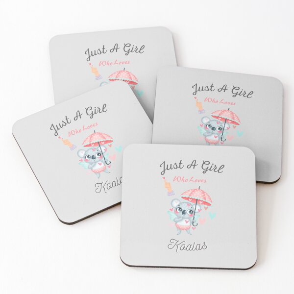 Item preview, Just A Girl Who Loves Koalas Cute And Funny designed and sold by Pink-angel2030.