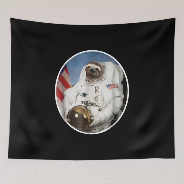 Item preview,  Sloth Astronaut Gift Outer designed and sold by lindafrances.