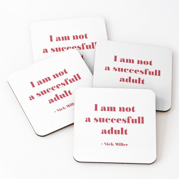 Item preview, i am not a succesfull adult red designed and sold by jennlang.