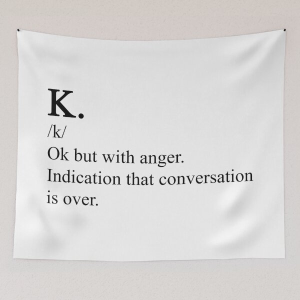Item preview, K. - definition designed and sold by ValentinaHramov.