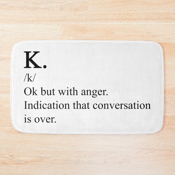 Item preview, K. - definition designed and sold by ValentinaHramov.