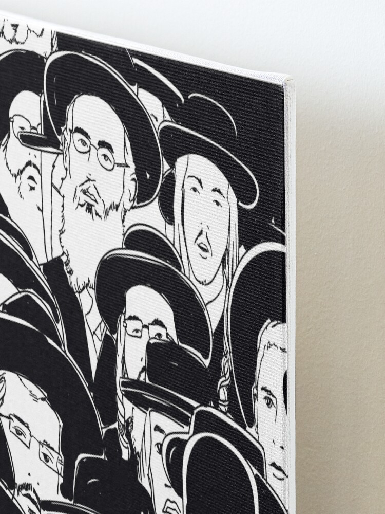 Alternate view of 2 OF 3 - Triptych. Where is Charlie Mounted Print