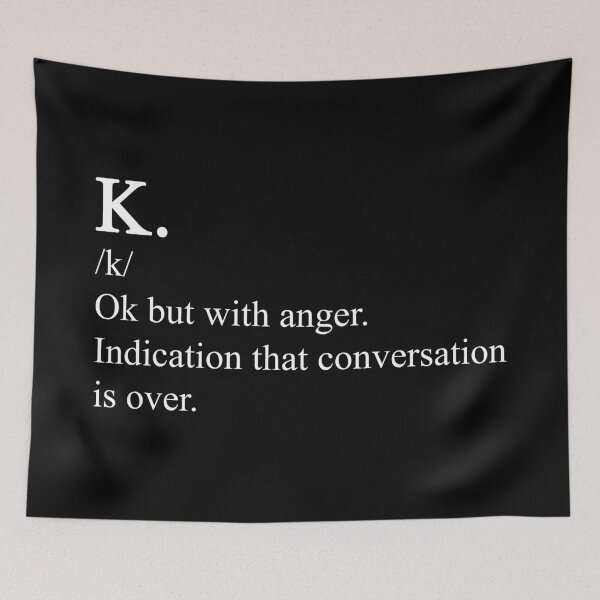 Item preview, K. - definition designed and sold by ValentinaHramov.