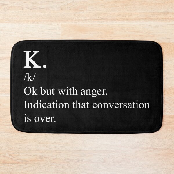 Item preview, K. - definition designed and sold by ValentinaHramov.